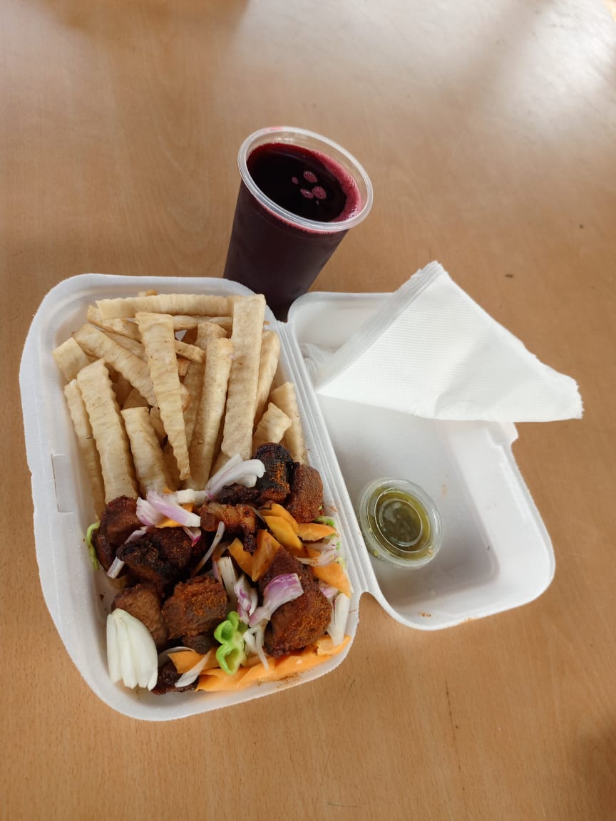 A classic food buffet